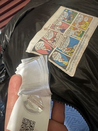 Cappotto Moncler Nero Laccato