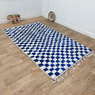 Alfombra bereber marroquí 250x147 cm hecha a mano
