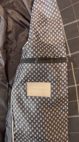 Blazer de cuadrosTalla M