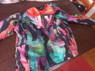 Chaqueta esquí infantil Roxy multicolor