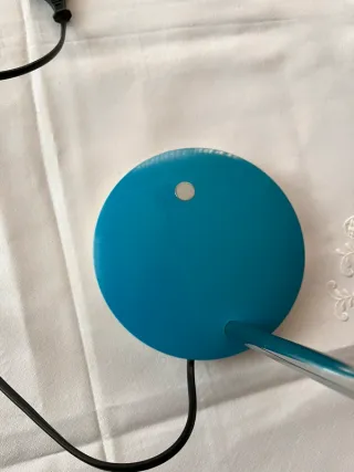 Flexo LED Azul y Plateado