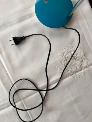 Flexo LED Azul y Plateado