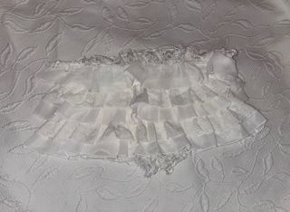 Pantalón corto blanco