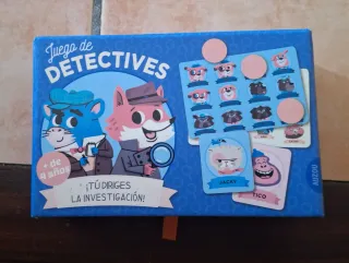 Juego de Detectives Adivinanza Niños