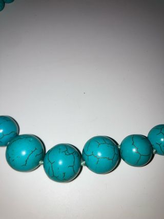 Collana con perle turchesi