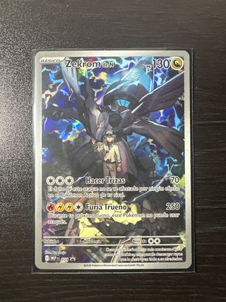 Carta Pokémon Zekrom de N Promo MEP 031