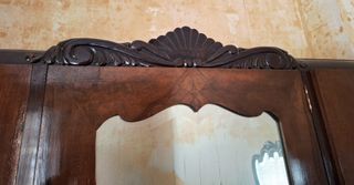 Armario ropero vintage madera años 40