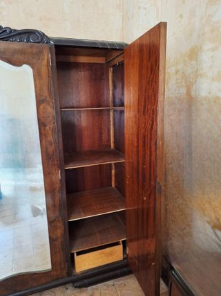 Armario ropero vintage madera años 40
