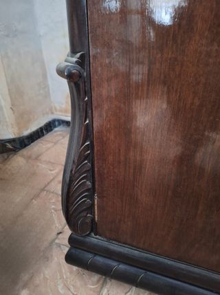 Armario ropero vintage madera años 40