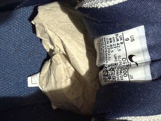 Zapatillas Nike Blancas y Azul Marino