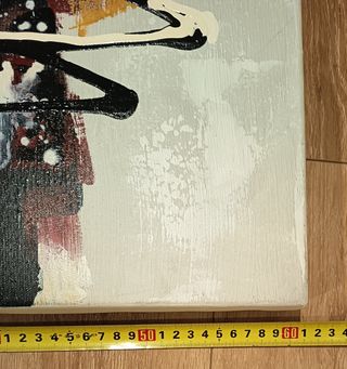 Lienzo Decorativo Abstracto Multicolor