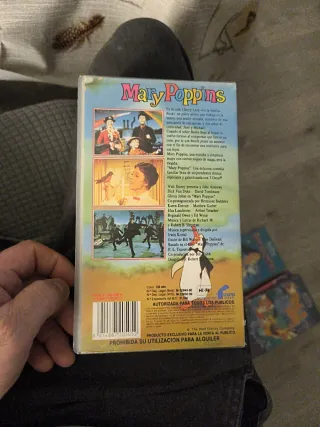 Mary Poppins VHS Disney classici oro