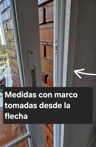 Balconera corredera Climalit cuadros