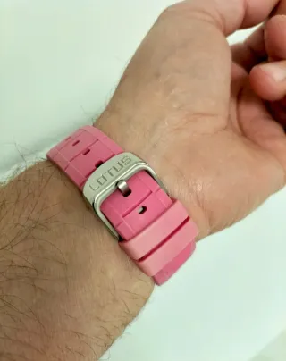 Orologio Lotus Argentato e Rosa Donna