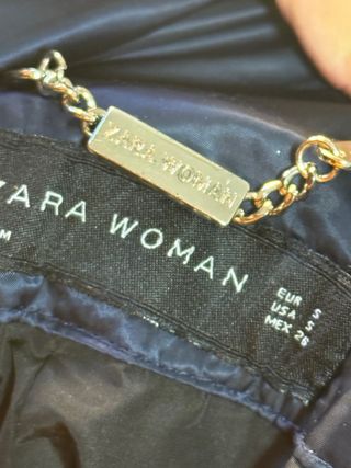 Chaqueta Zara Mujer Talla S Azul