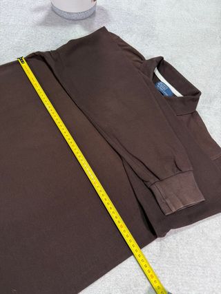 Polo Ralph Lauren de manga larga marrón