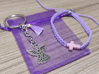 Pulsera y Llavero Comunión