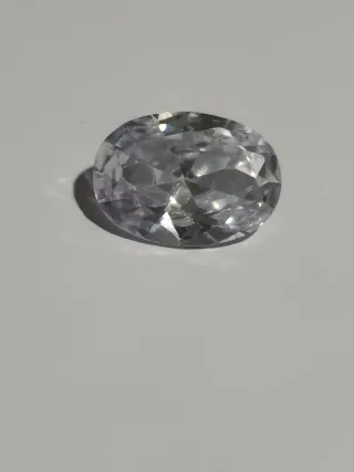 Zaffiro bainco 19.45 Ct Colore D Purezza IF