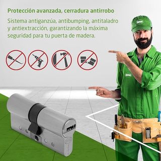 Amig Cilindro Seguridad 5 Llaves Mod 10000