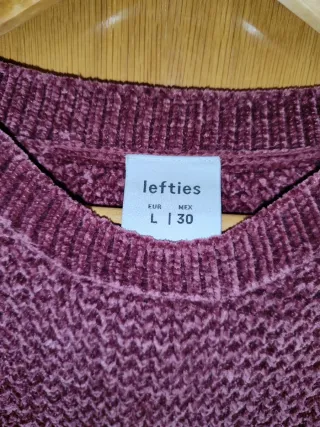 Jersey morado tejido