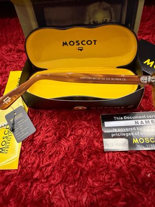Occhiali Moscot Lemtosh 46 marroni lente traspartr