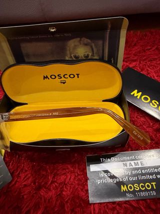 Occhiali Moscot Lemtosh 46 marroni lente traspartr