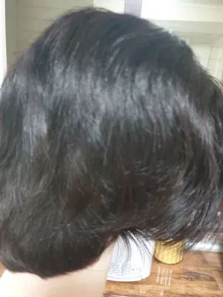 Peluca Castaña Oscura