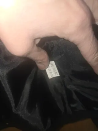 Chaqueta efecto piel New Woman Talla L