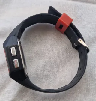 Reloj Digital Deportivo Negro Rojo niños