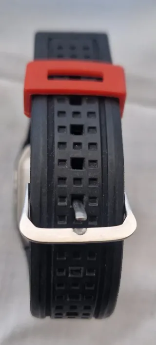 Reloj Digital Deportivo Negro Rojo niños