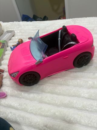 Coche Barbie Rosa muy buen estado