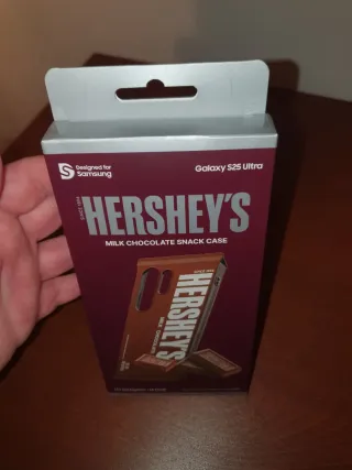 FUNDA MOVIL SAMSUNG S25 ULTRA HERSHEY'S.NUEVA.