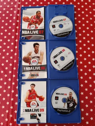 Giochi PS2 NBA Live 07 08 09