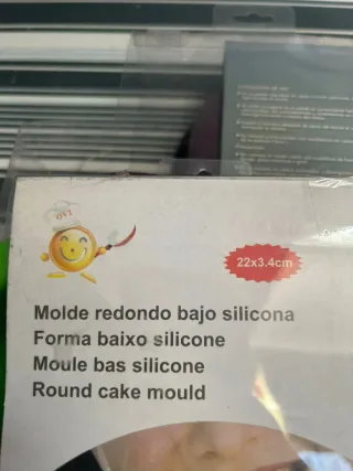 Lote 2 moldes de silicona