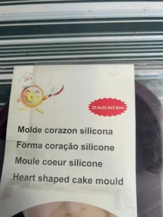 Lote 2 moldes de silicona