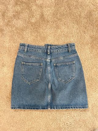 Faldas vaqueras blanca y azul talla 34