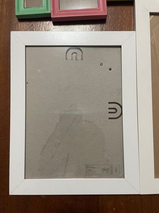 Set Cornici Multicolore e Bianche