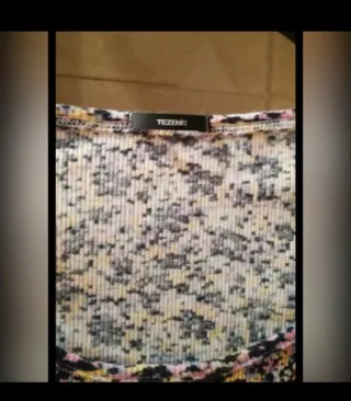 Maglia donna maniche 3/4 fantasia floreale