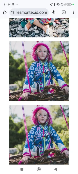 Chaqueta infantil Rosalita señoritas SIN ESTRENAR