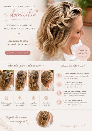 Peluquera a domicilio