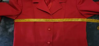 Giacca vintage GFT pura lana rossa