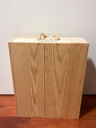 SCATOLA IN LEGNO PER BOTTIGLIE DI VINO - MC MARCHESE DI CÁCERES