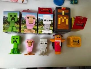 Juguetes Minecraft McDonald's