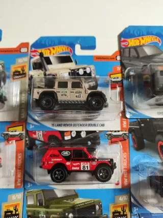 Hot Wheels conjunto jeep Toyota/Lande