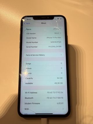 iPhone 11 Pro Max Space Gray