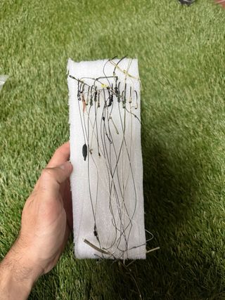 Pacchetto completo per pesca carpfishing con attrezzatura e accessori