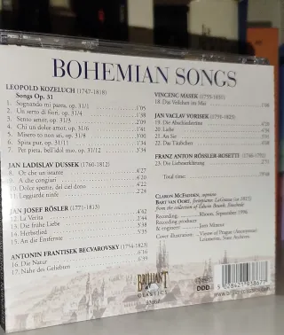 Bohemian Songs - Brilliant Classics CD