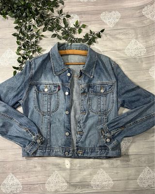 Chaqueta vaquera Bershka azul