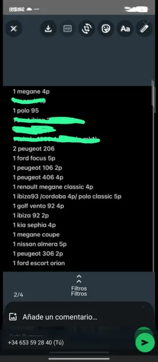 Derivabrisas o Deflectores ver última foto