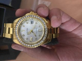 Reloj Dorado Siglo XXI